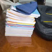 دفتر ۵۰تا۲۰۰ برگ زیر قیمت لوازم تحریر کیف اشانتیون