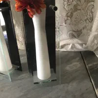 دو عدد دیوارکوب شیشه ای زیبا خارجی
