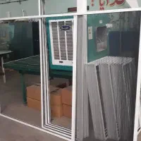 پنجره دوجدارهUPVCوتوری پلیسه ای