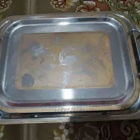 دوعددسینی درحدنو خیلی تمیز جنس استیل
