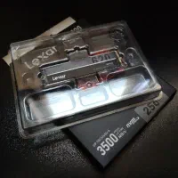 حافظه SSD M2 Lexar 256G لکسار ۹۹درصد