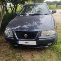 سمند ef7دوگانه سوز  فابریک رنگ  آبی متالیک مدل ۹۵