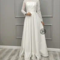 لباس سفید پوشیده عقد و بله برون