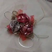 رومیزی گل پاپیونی   (مناسب جهیزیه)