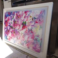 تابلو ساعت دیواری