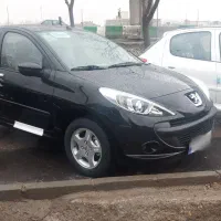 207 مشکی پانا ارتقا یافته با رینگ آلومینیوم
