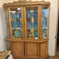 بوفه چوب اصلی تمیز نما دار قشنگ