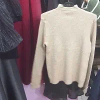 بافت مدل گپ یقه سه سانتی