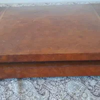 صندوق چه قدیمی چوب گردو