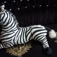 دکوری یا اسباب بازی گورخر سایز بزرگ و زیبا