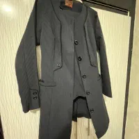 ست مانتو شلوار فرم اداری سورمه‌ای