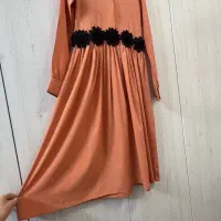 پیراهن چین دار سایز ۳۶-۳۸ نو
