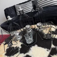 جا شمعی فلزی