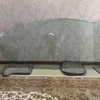 شیشه میز نهارخوری ۸ نفره ابزار خورده