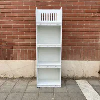 شلف PVC کرکره مناسب نظم‌دهی و نظافت ۴ طبقه