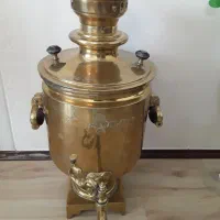 سماور برنجی روسی نیکلای ۱۸۷۰