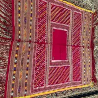 چارقد ابریشمی قدیمی