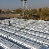 اجرای اسکلت بتنی و فلزی،استخر