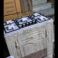 اجاق گاز استیل بوش 3 تیکه