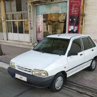 پرایدمدل 1385سفیدسالم درکل شاسی پلمپ
