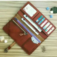 کیف دسته چک با چرم طبیعی