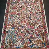 جفت قالیچه دستباف کاشمر