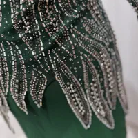 لباس مجلسی سنگ دوزی شده مزونی