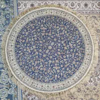 فرش گرد قطر ۱.۵ متری