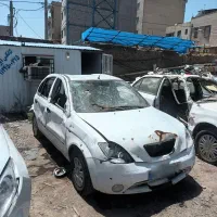 تیبا صندوقدار مدل ۹۸ جنگ زده روشن حرکت