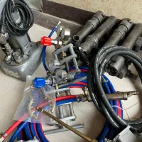 دستگاه فورجینگ ریکن ژاپن به همراه متعلقات کامل