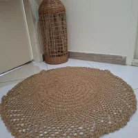 رومیزی و پادری رافیا نو نو مناسب جهیزیه
