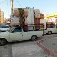 باربری نیسان وانت با کارگر مخصوص حمل اثاثیه