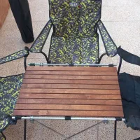 میز تاشو صفحه چوبی ادریک - 2 نفره و 4 نفره