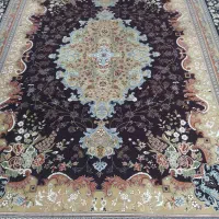 فرش 12 متری دو تخته نخ ابریشم