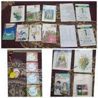 کتاب های درسی چهارم پنجم خوشنویسی چرتکه
