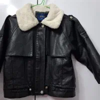 کاپشن چرم بچه گانه