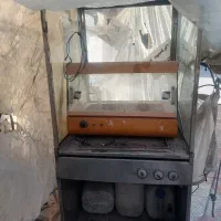 سنگ. فست فود.گریل.شعله.فر
