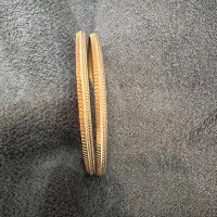۲ عدد النگو طلا سایز ۲ به قیمت تابلو