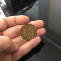 سکه کمیاب ۲ مل فلسطین
