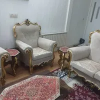 مبل ۷ نفره تمیز با پیراهن مبل|مبلمان خانگی و میز عسلی|تهران, امیریه|دیوار
