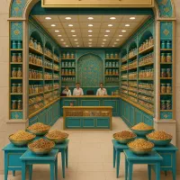 شاگرد با مهارت و منظم برای فروشگاه سوغات و زعفران