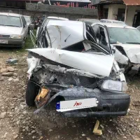 پراید ۸۹ دوگانه کارخونه کپسول بزرگ تصادفی