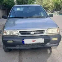 پراید نقره‌ای مدل ۸۷