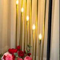 شمعدان چراغی دیزاین عروسی