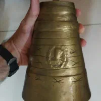 زنگوله شتری مظفری برنجی قدیمی