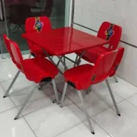 میز و صندلی پلاستیکی غذاخوری حریر /تهران نواب