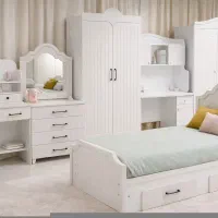 تخت و سرویس خواب نوجوان مدل ساحل ممبران