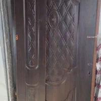 درب چوبی نراد دولنگه ۱۲۰ سانت