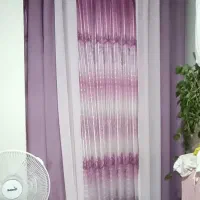 پرده و کنار پرده ای حریر