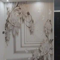 کاغذ دیواری پرده ماربل کفپوش ترمو